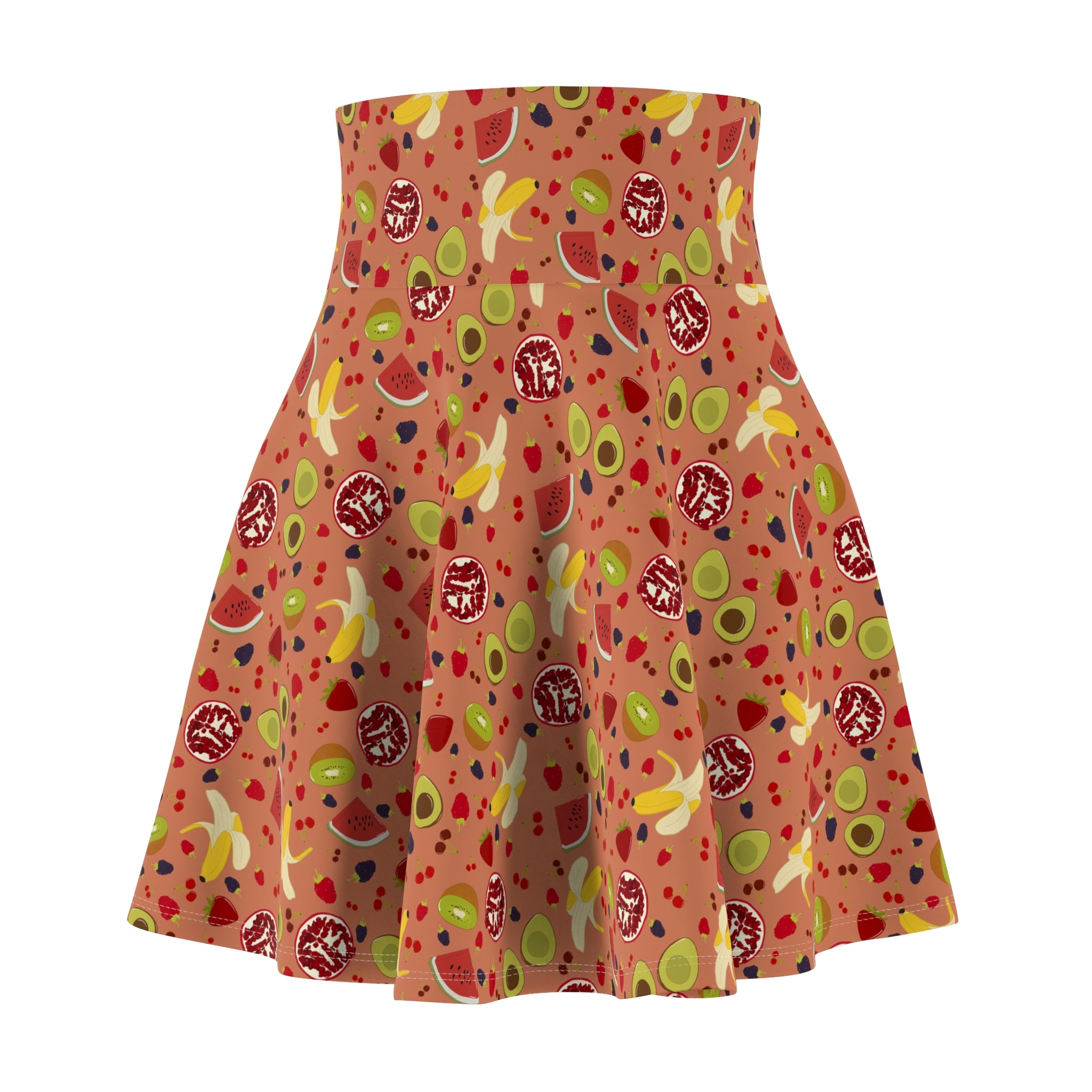 Women's Skater Skirt - Fruit Aesthetic