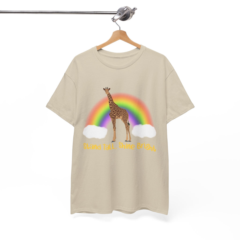 Unisex Heavy Cotton Tee - Stand Tall, Shine Bright