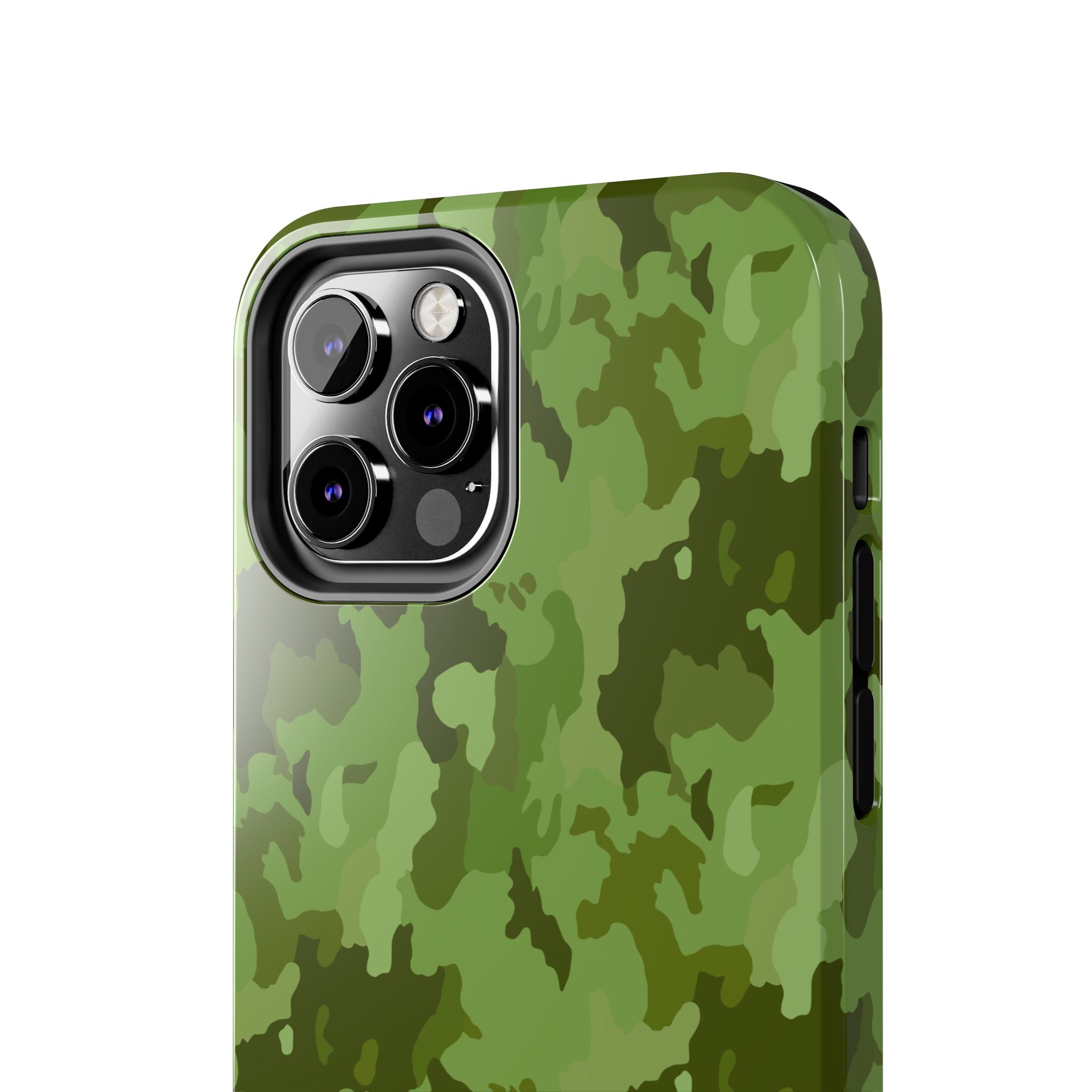Tough Phone Cases - Green Camo