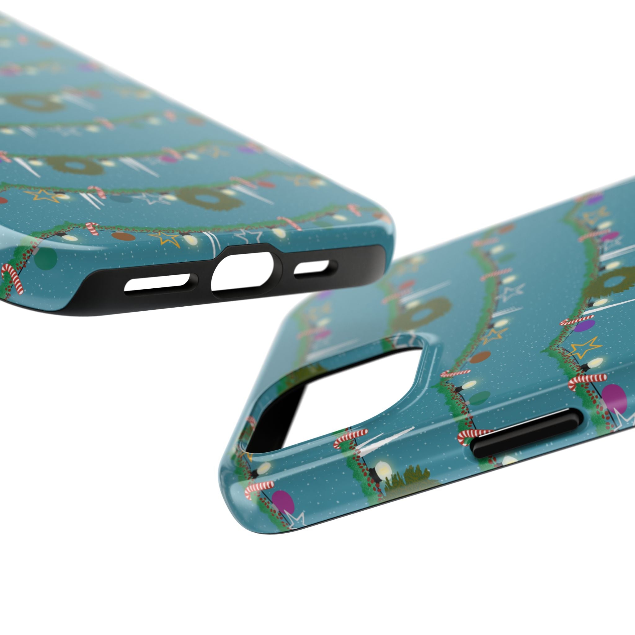 Tough Phone Cases - Christmas Garland