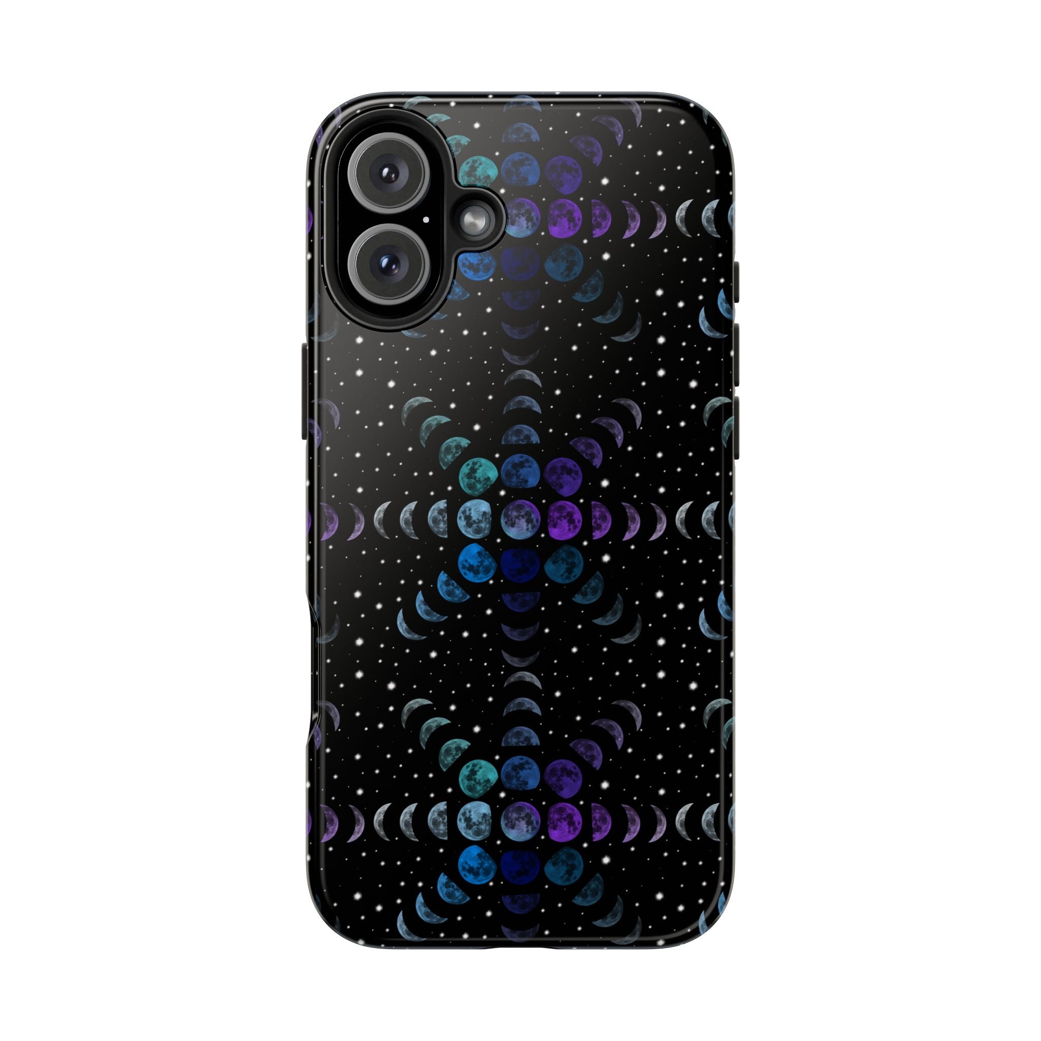 Tough Phone Cases - Multi-Colored Lunar Cycle