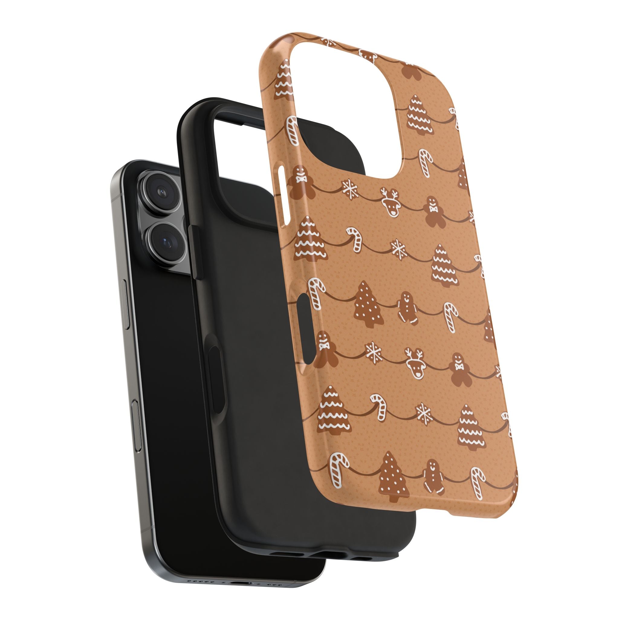 Phone Case - Gingerbread Cookies Design