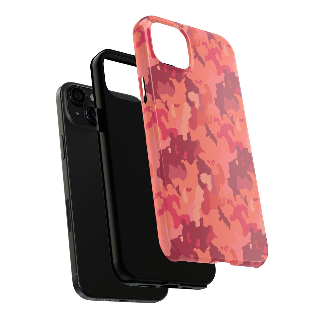 Tough Phone Cases - Hot Pink Camo