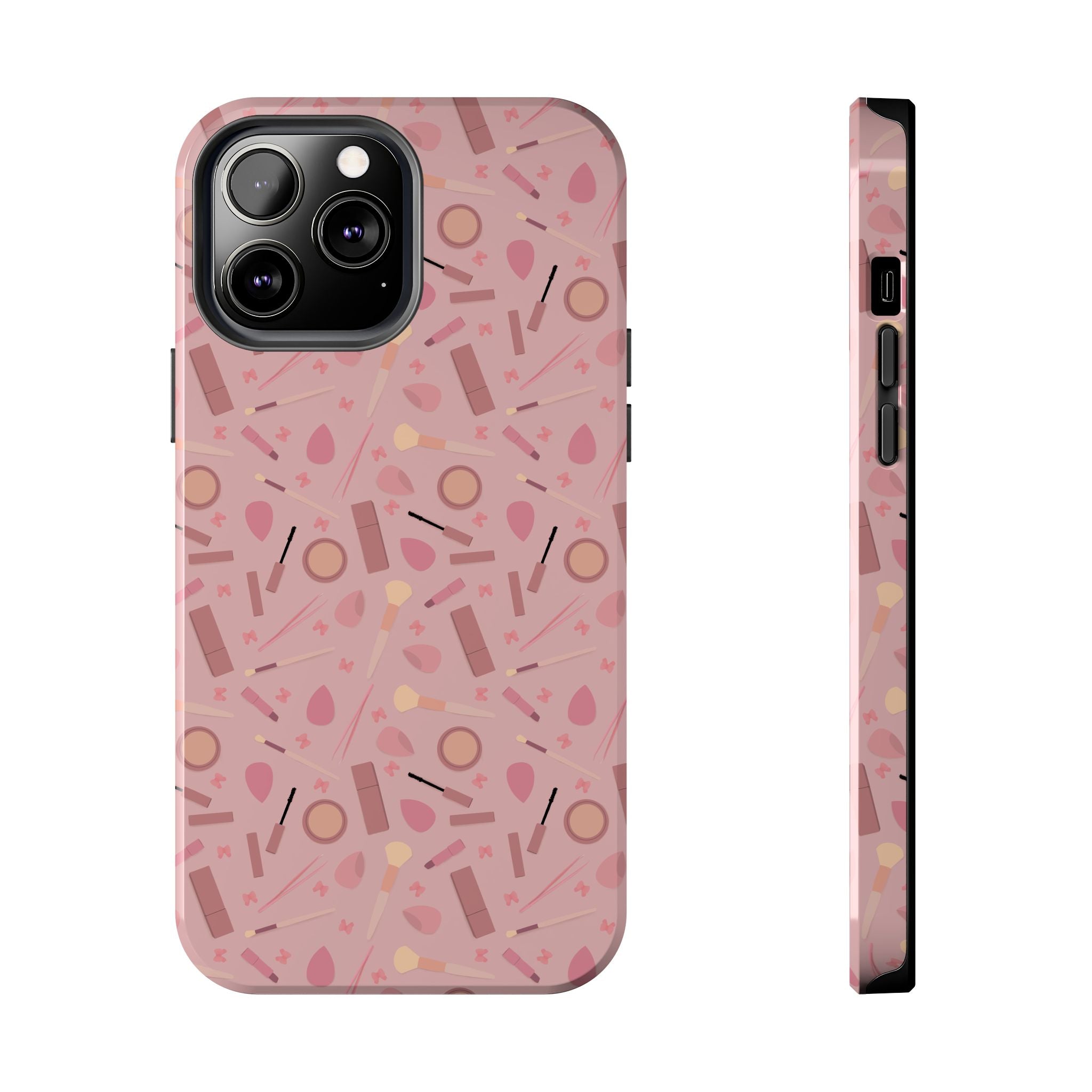 Phone Case - Pink Aesthetic Makeup Design