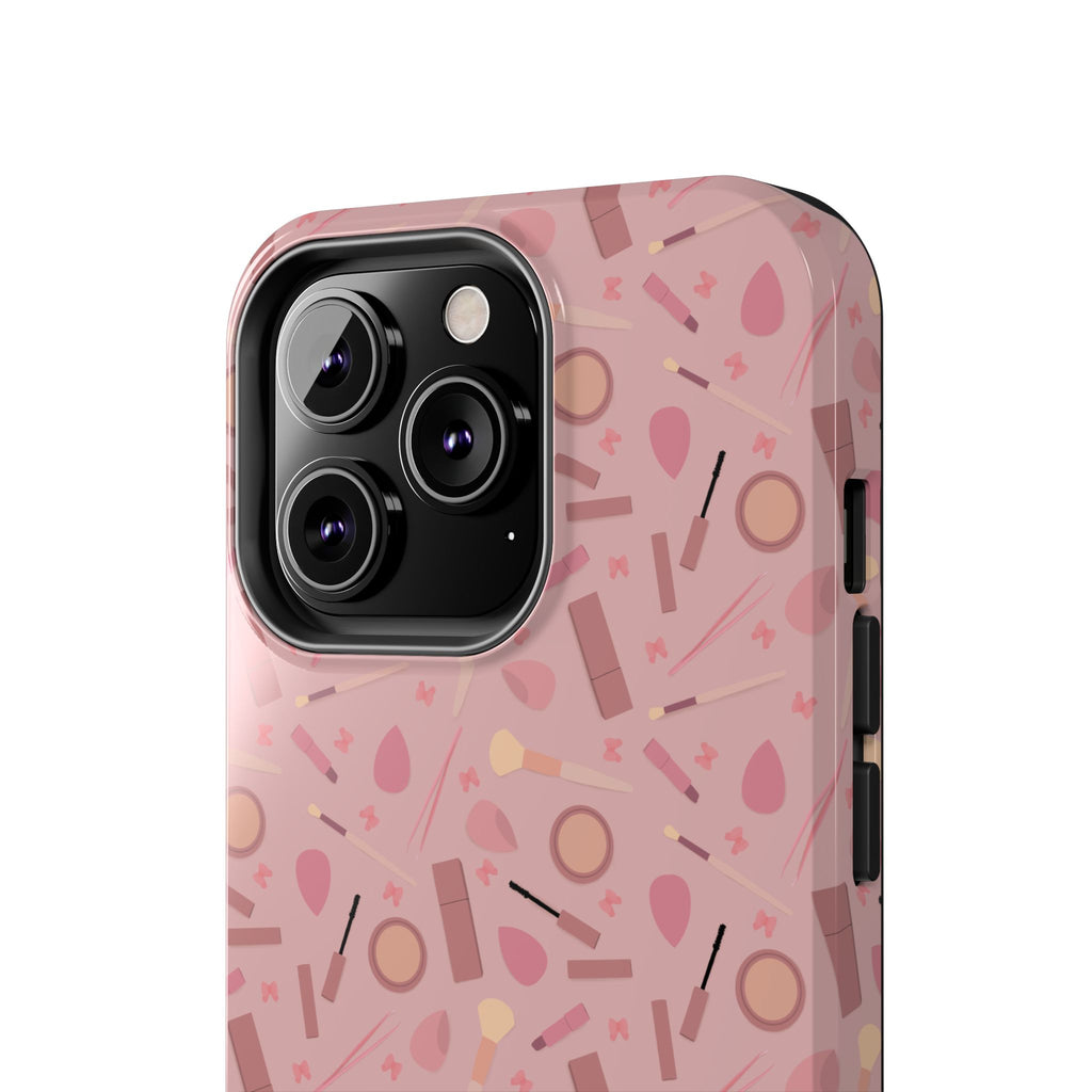 Phone Case - Pink Aesthetic Makeup Design