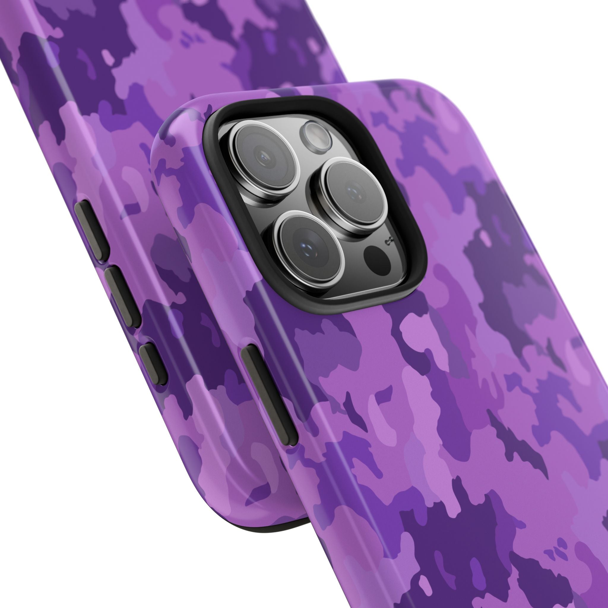 Tough Phone Cases - Purple Camo