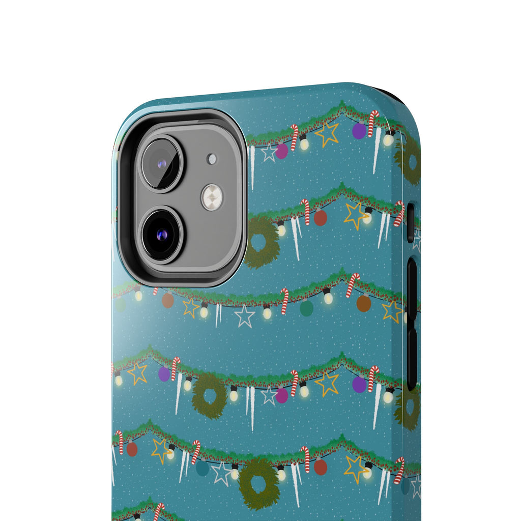 Tough Phone Cases - Christmas Garland